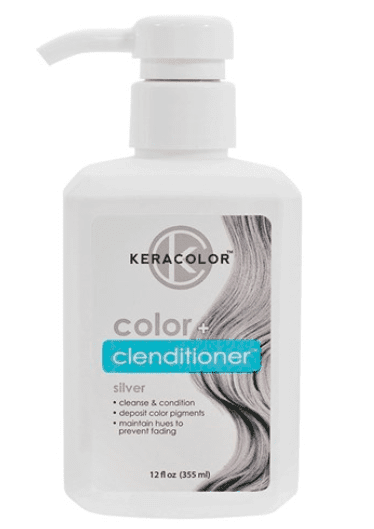 Keracolor Color Clenditioner Colour Shampoo Silver 355ml