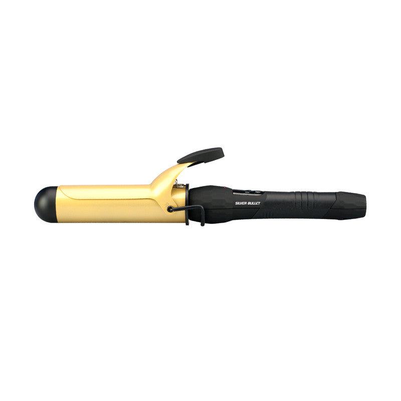 Silver Bullet Fastlane Ceramic Curling Iron Gold 38mm