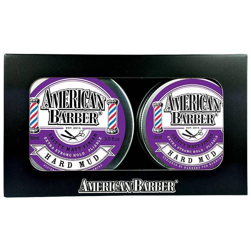 American Barber Hard Mud 50ml 100ml Duo Pack