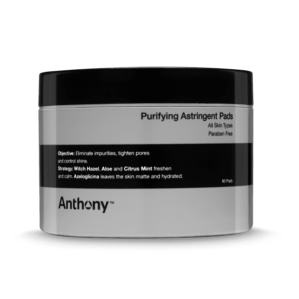 Anthony Logistics Purifying Astringent Pads 60 Pack