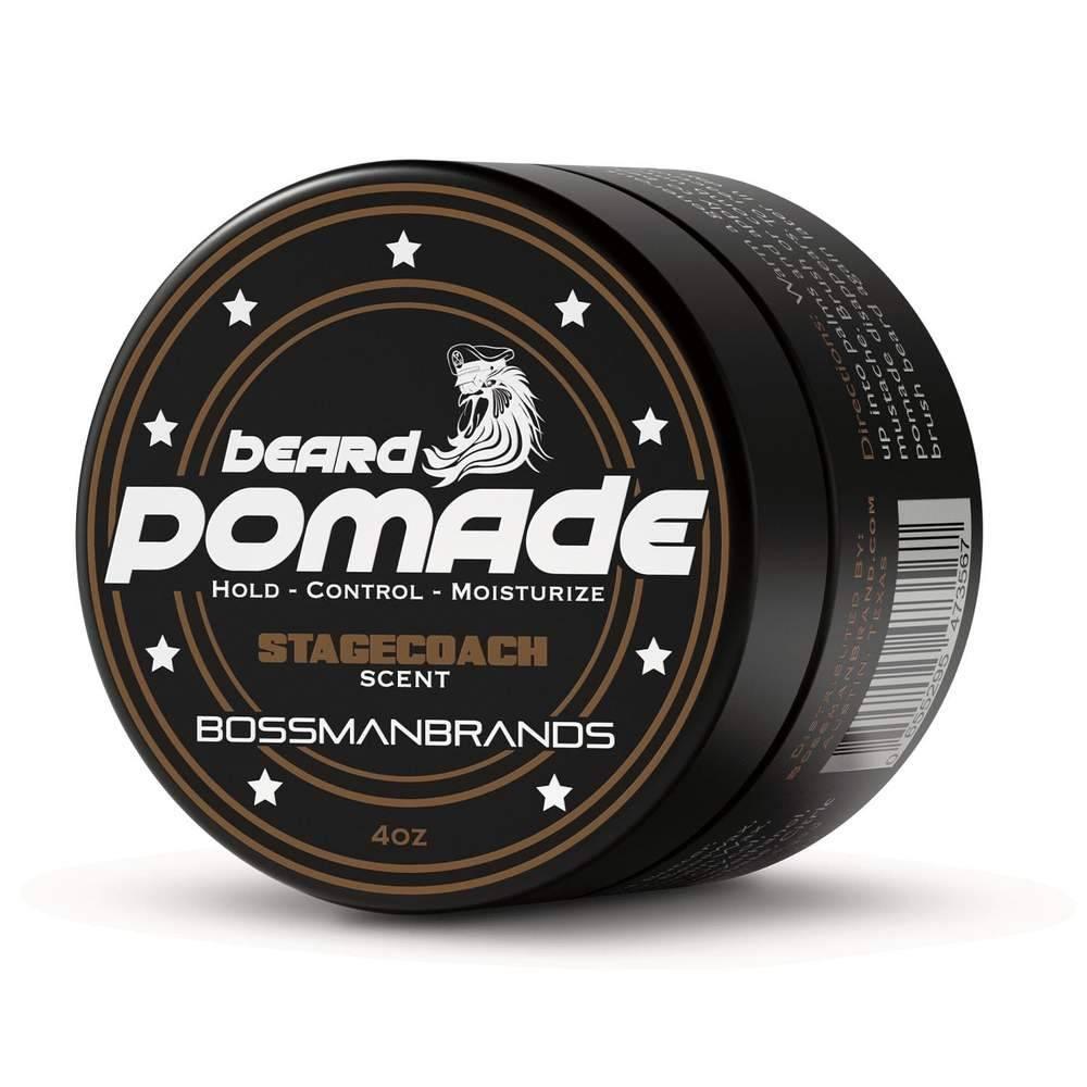 Bossman Beard Pomade Stage Coach Orange 4 oz