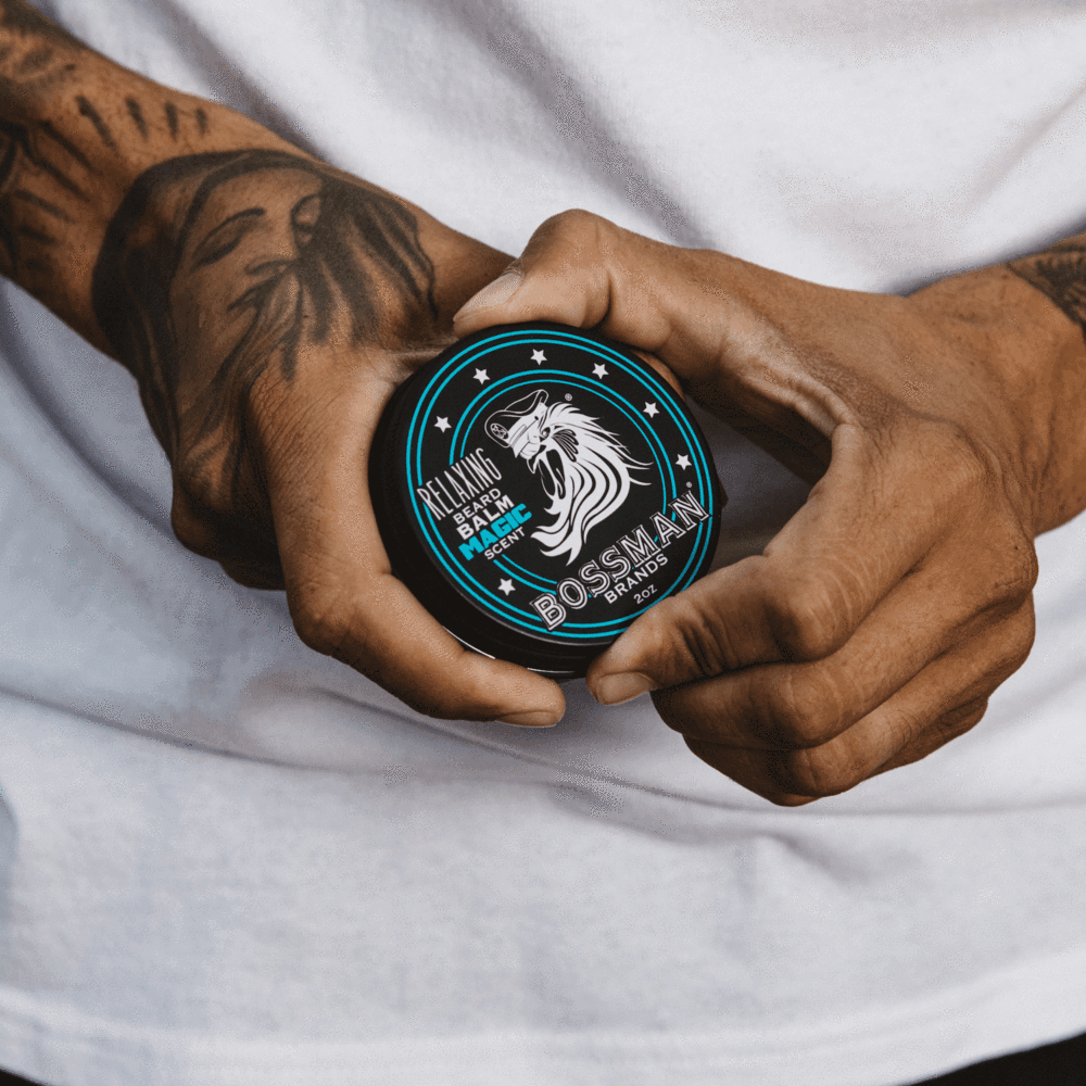 Bossman Beard Balm Magic Blue 2 oz