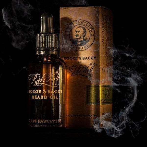 Captain Fawcett Ricki Hall Booze and Baccy Beard Oil 50ml