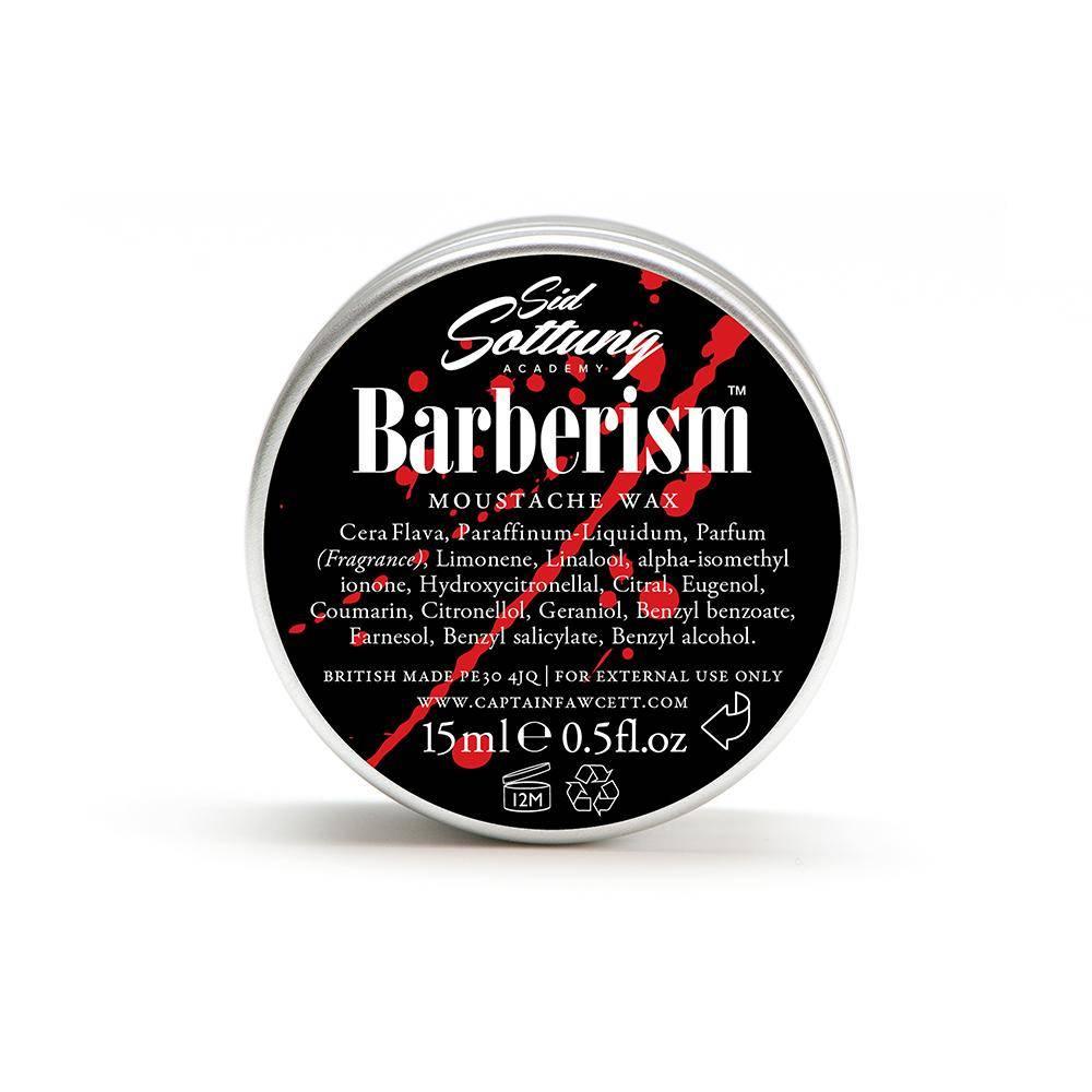 Captain Fawcett Sid Sottungs Barberism Moustache Wax 15ml