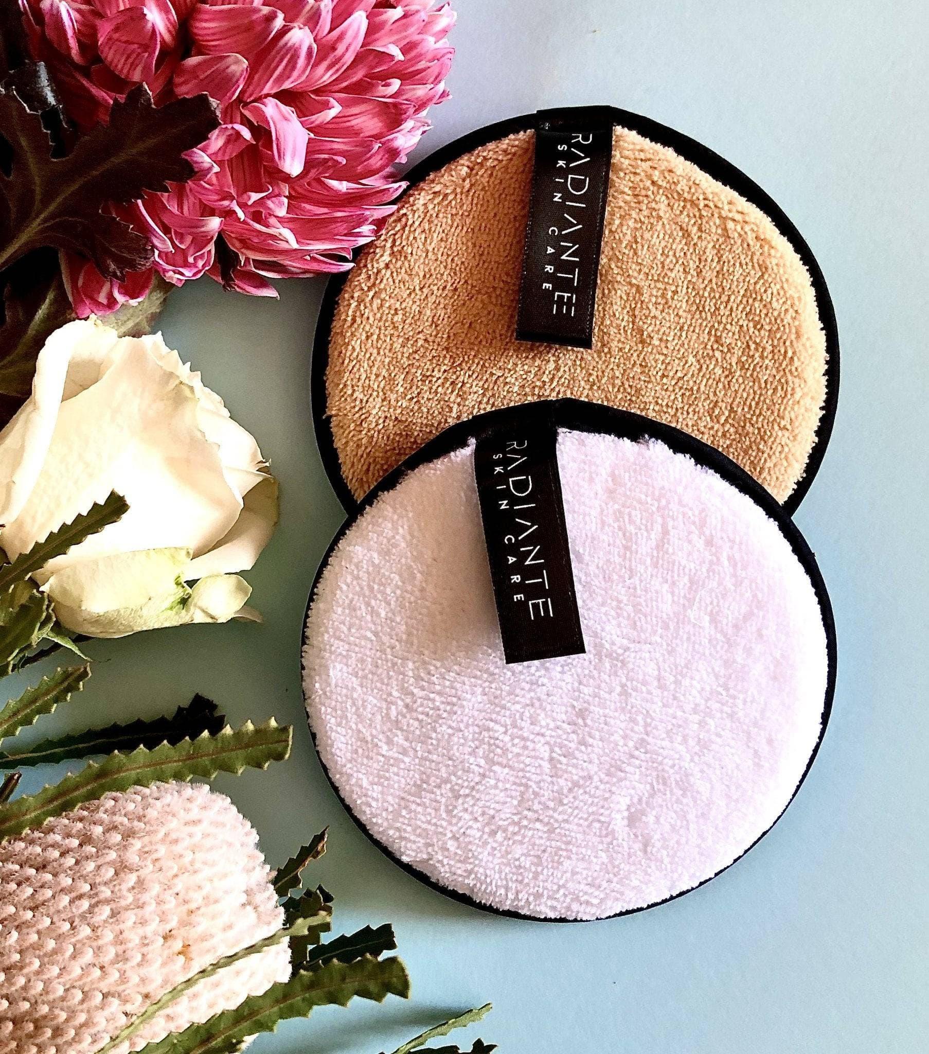 Radiante Skin Care Reusable Face Cleansing Pads- Medium Makeup