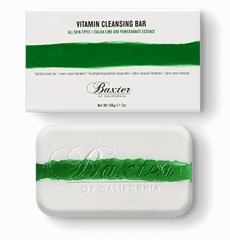 Baxter of California Vitamin Cleansing Bar Italian Lime and Pomegranate 198g