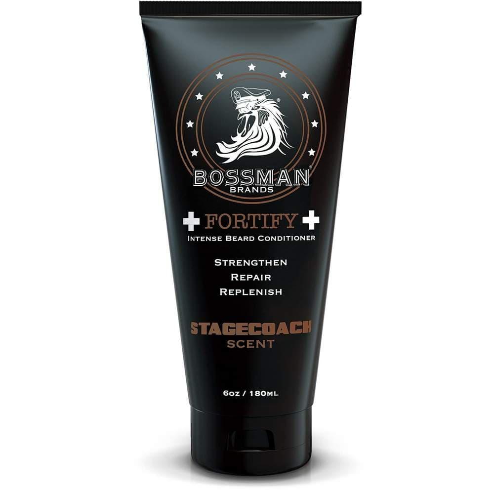 Bossman Fortify Intense Beard Conditioner Stage Coach Orange 4 oz