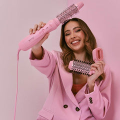 Mermade Interchangeable Blow Dry Brush Set.