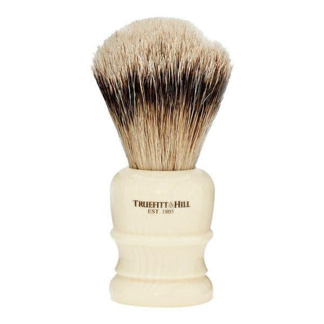 Truefitt & Hill Tube Traveller Super Badger Shaving Brush – Ivory
