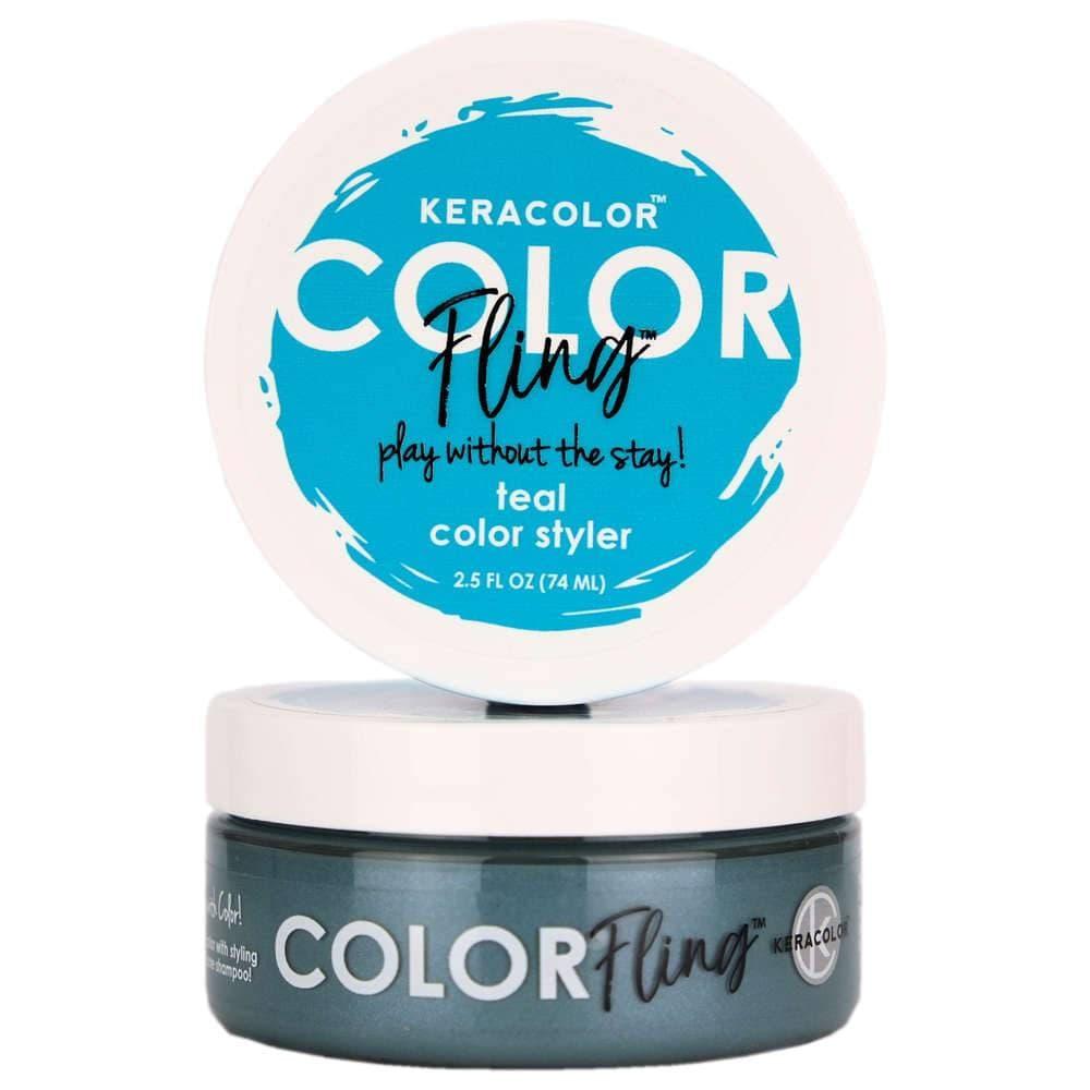 Keracolor Color Fling Teal 74ml