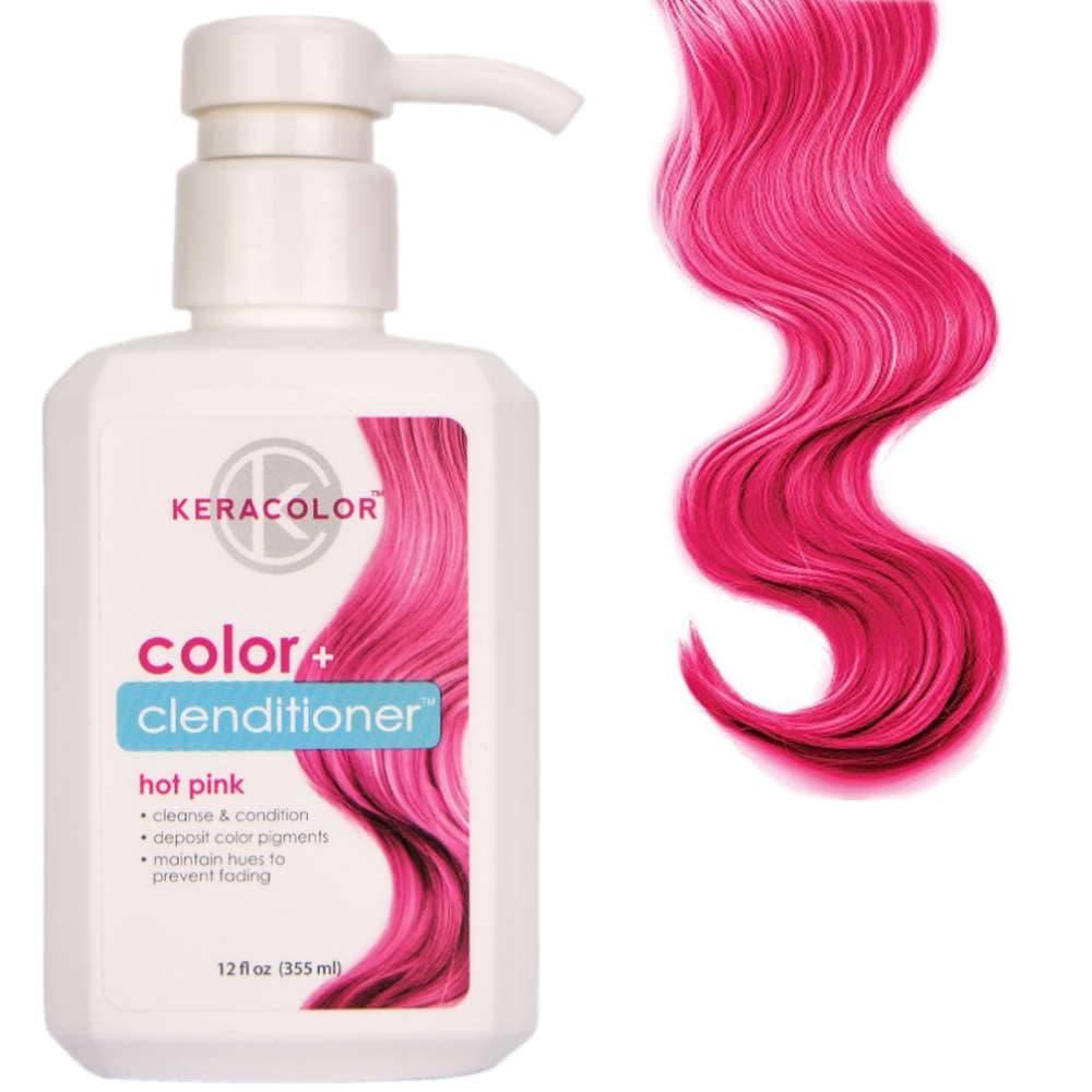 Keracolor Color Clenditioner Colour Shampoo Hot Pink 355ml