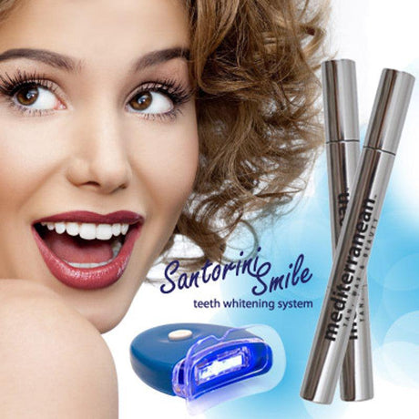 Santorini Smile Teeth Whitening Complete Take Home Collection.