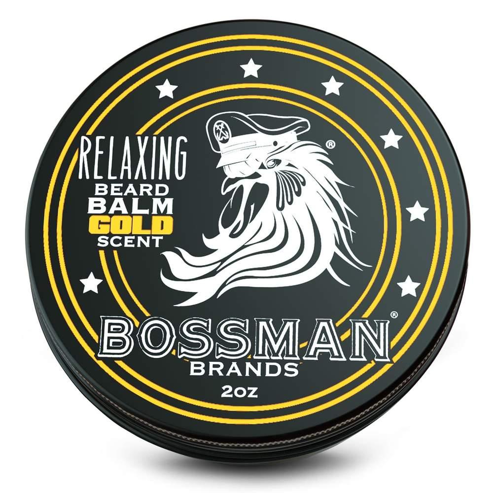 Bossman Beard Balm Gold 2oz