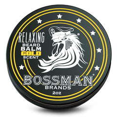 Bossman Beard Balm Gold 2oz