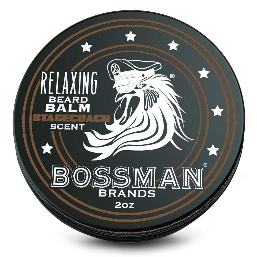 Bossman Beard Balm Stage Coach Orange 2 oz