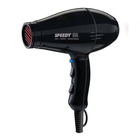 Speedy 5000 compact Professional Hairdryer Black