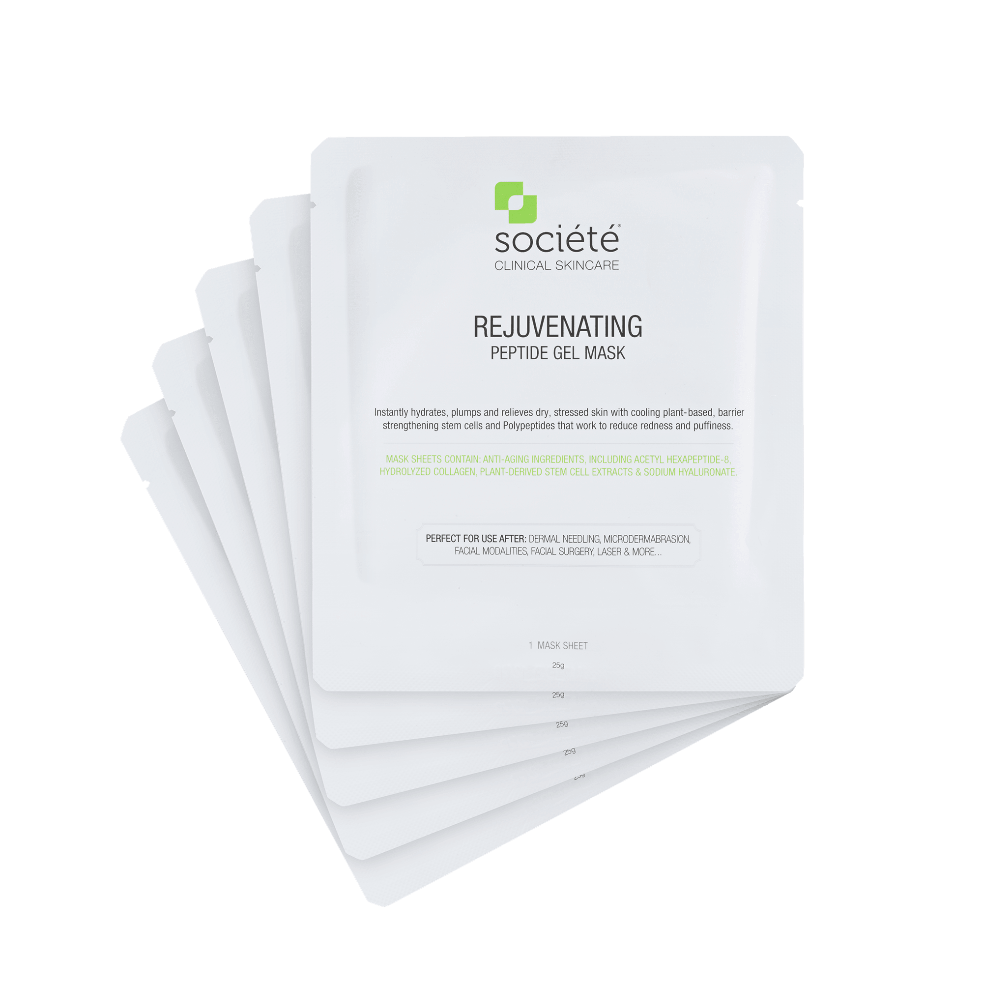 Societe Rejuvenating Peptide Mask 5 piece