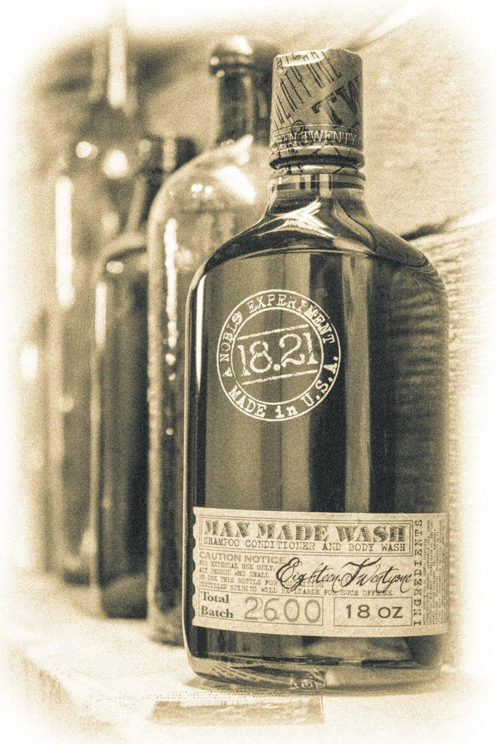 18 21 Man Made Conditioning Shampoo and Body Wash Sweet Tobacco 18oz