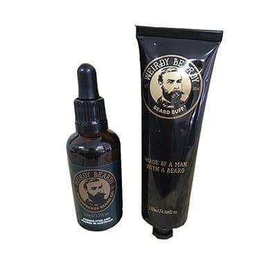Weirdy Beardy Woodpecker & Beard Buff Combo Pack