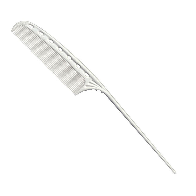 YS Park 113 White Fine Tooth Mini Tail Comb