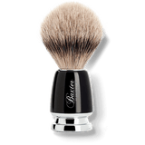 Baxter of California Black Silver Tip Badger Hair Shave Brush