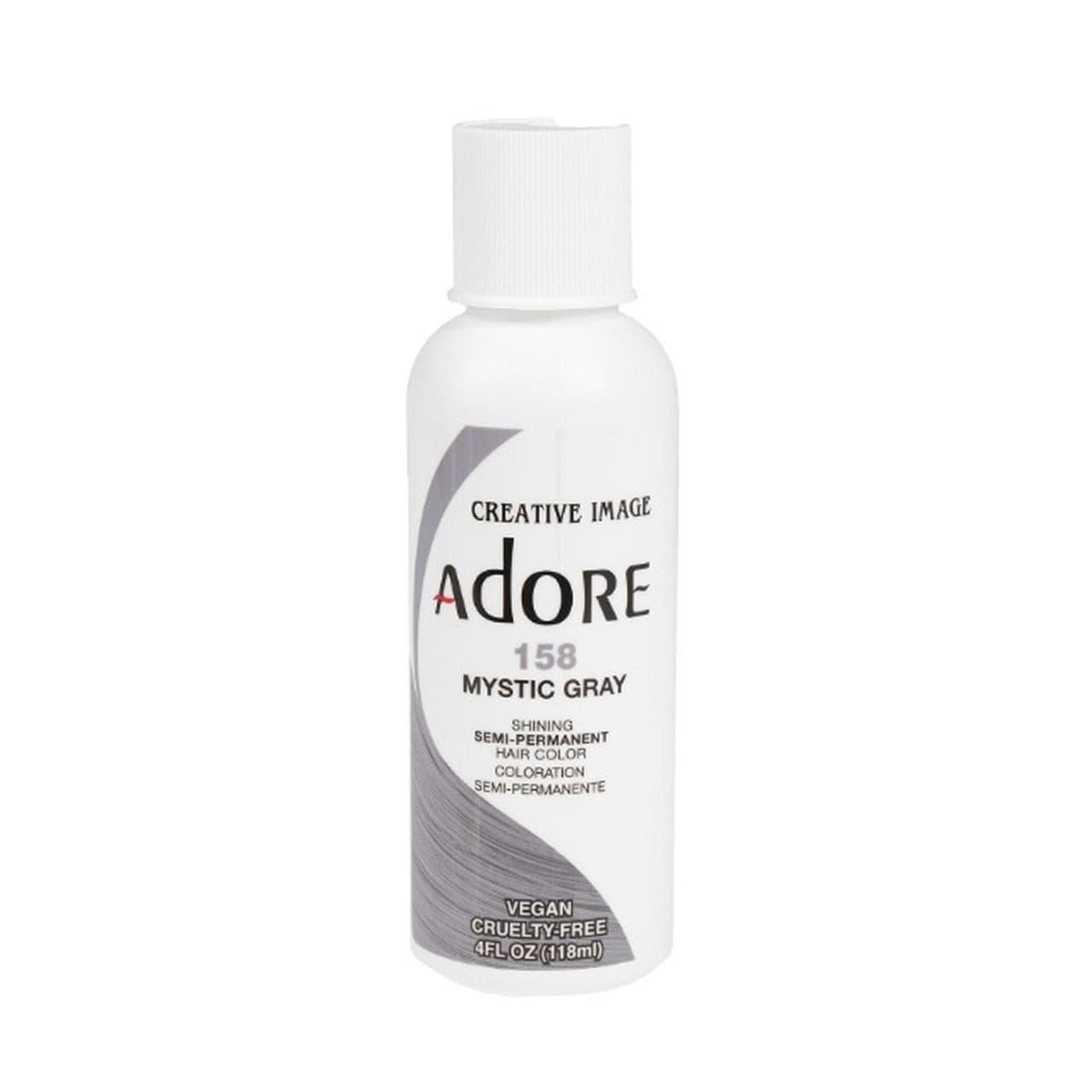 Adore Semi Permanent Hair Color 158 Mystic Gray 118ml