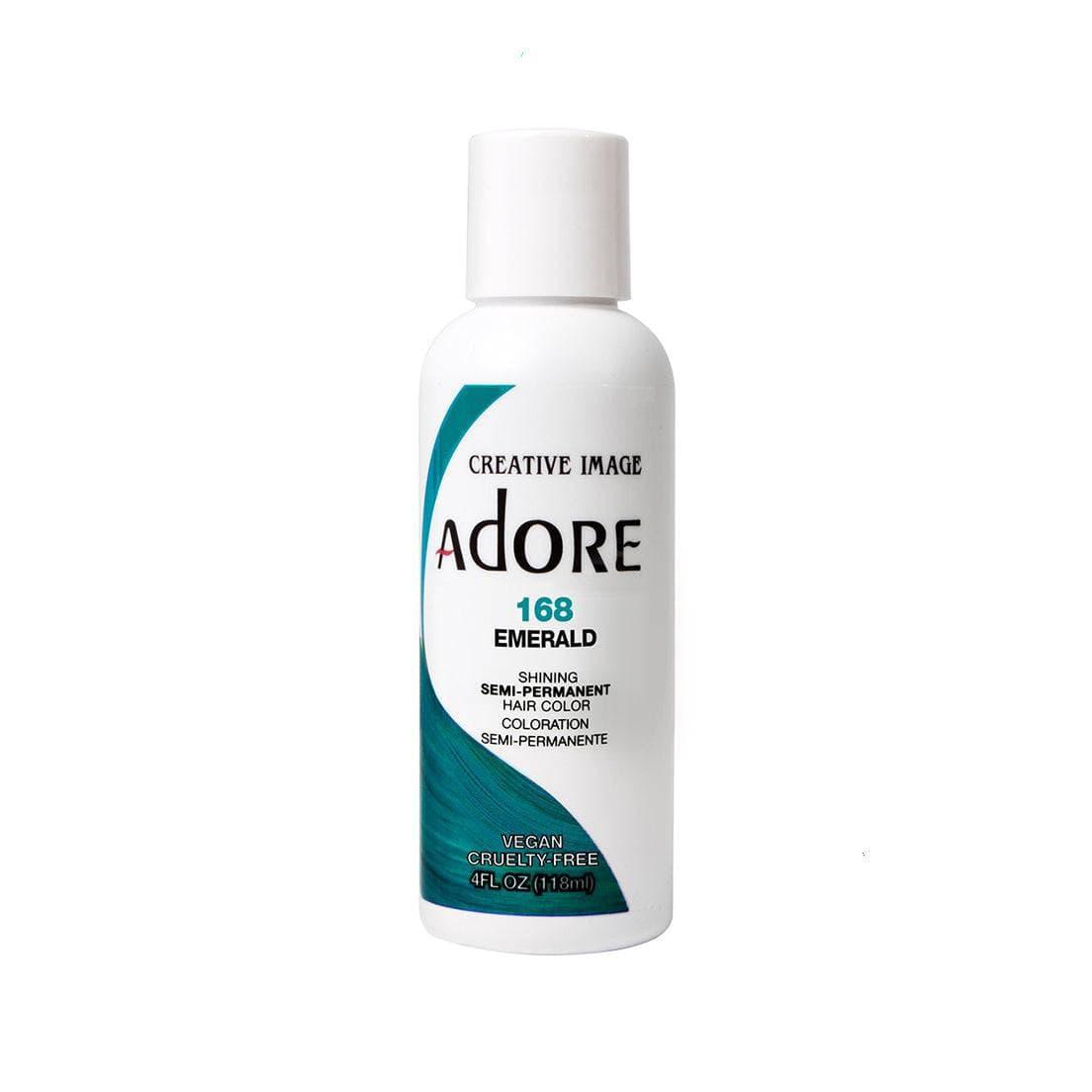 Adore Semi Permanent Hair Color 168 Emerald 118ml