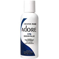 Adore Semi Permanent Hair Color 176 Ocean Blue 118ml