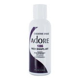 Adore Semi-Permanent Hair Color 186 Rich Eggplant 118ml