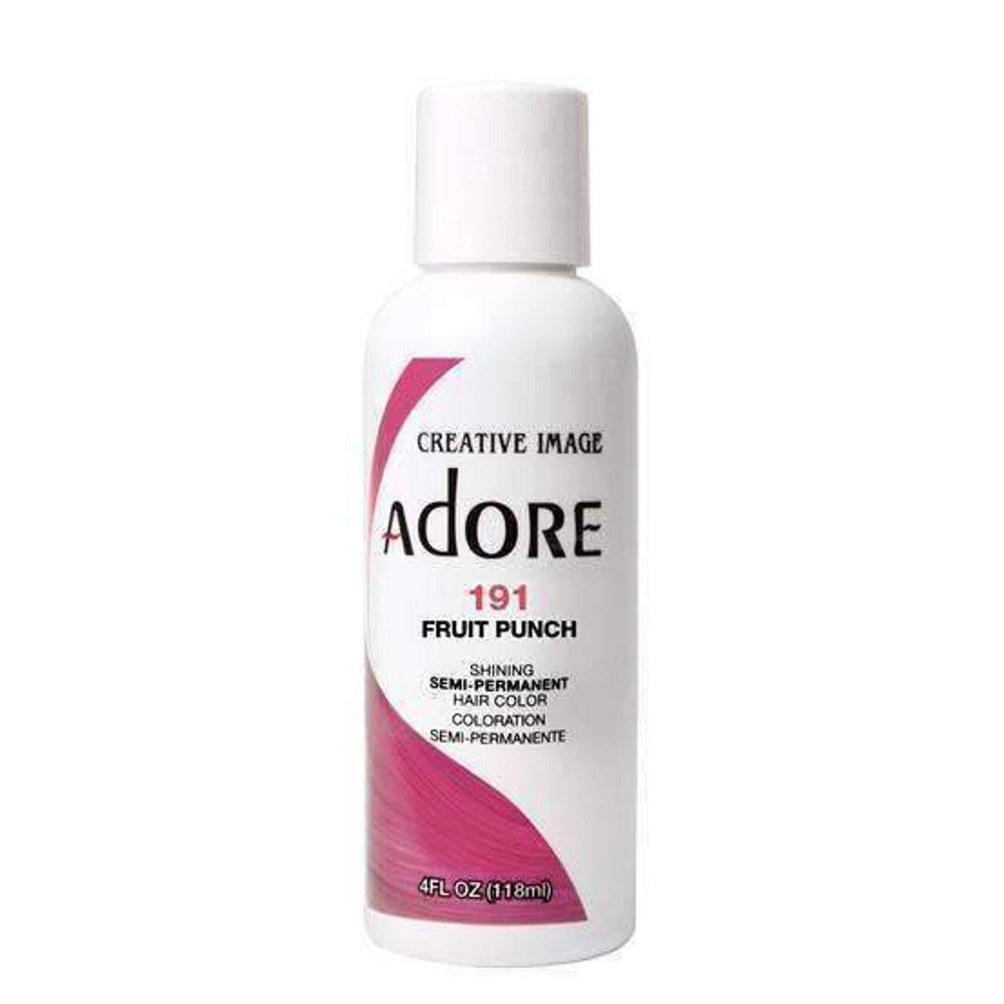 Adore Semi Permanent Hair Color 191 Fruit Punch 118ml