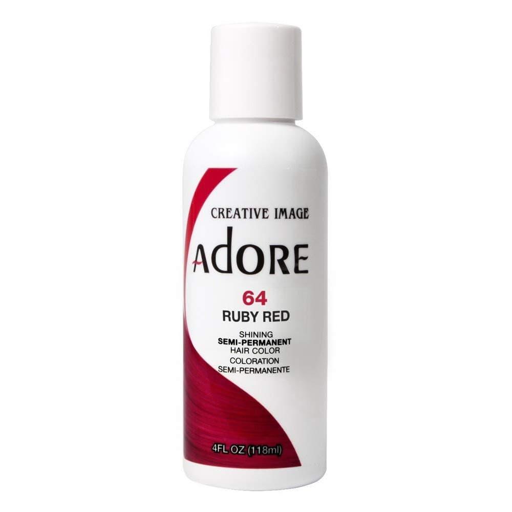 Adore Semi Permanent Hair Color 64 Ruby Red 118ml