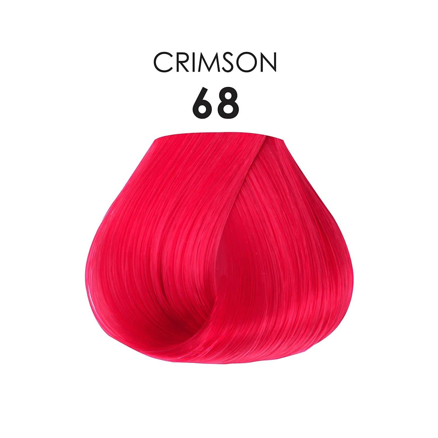 Adore Semi Permanent Hair Color 68 Crimson 118ml