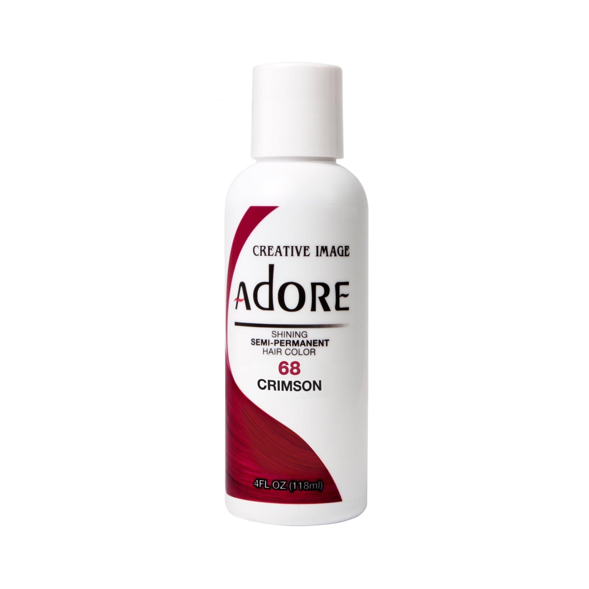 Adore Semi Permanent Hair Color 68 Crimson 118ml
