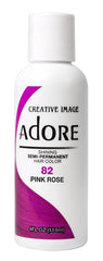 Adore Semi Permanent Hair Color 82 Pink Rose 118ml