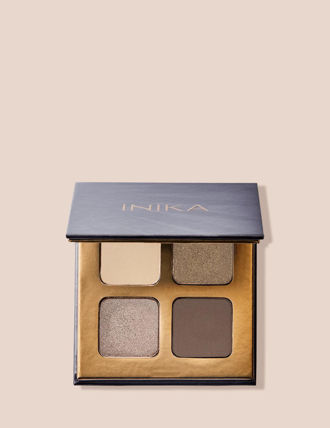 INIKA Organic Quad Eyeshadow Palette Wind 8g.