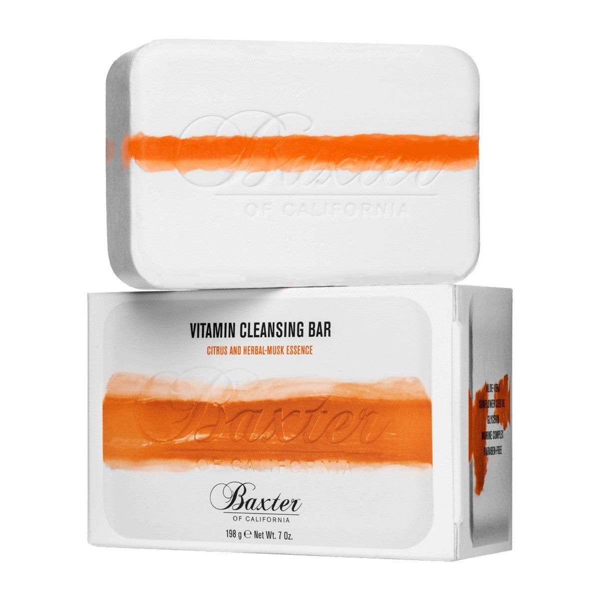 Baxter of California Vitamin Cleansing Bar Citrus and Herbal Musk 198g