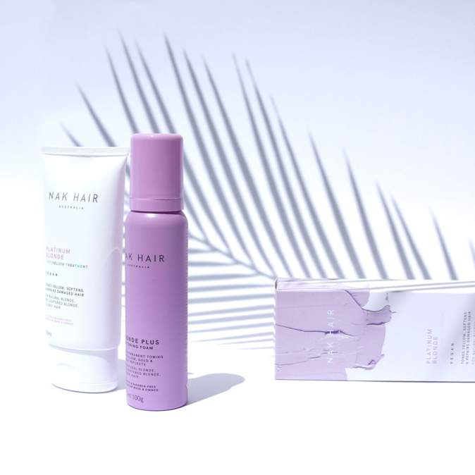 NAK Hair Blonde Plus 10V Toning Foam 100ml