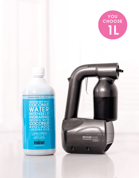 Minetan Bronze Babe Professional Spray Tan Kit (Value $223.99)