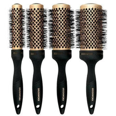 Brushworx Gold Ceramic Hot Tube Hair Brush 60mm Large