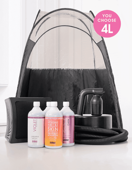 Minetan Expert Esthetician Spray Tan Kit (Value $826.96)