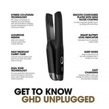ghd Unplugged Cordless Hair Straightener Matte Black