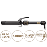 Hot Tools Black Gold Titanium Micro Shine Curling Iron 32mm