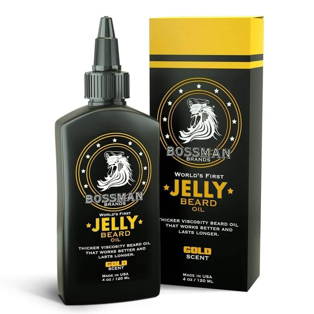 Bossman Beard Jelly Gold 4oz