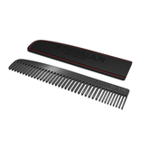 Bossman Metal Beard and Moustache Comb with Leather Sleeve