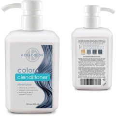 Keracolor Color Clenditioner Colour Shampoo Silver Blue 355ml