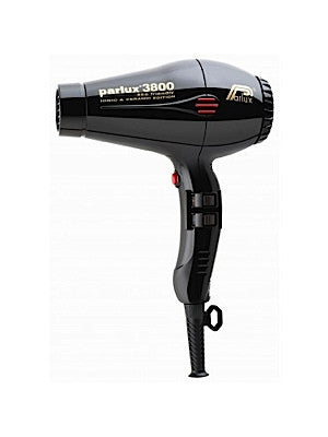 Parlux 3800 Ceramic and Ionic Hair Dryer 2100W Black