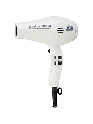 Parlux 3800 Ceramic and Ionic Hair Dryer 2100W White
