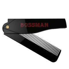 Bossman Set of 3 Acetate Beard Mustache Hair Combs