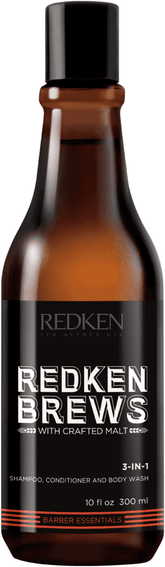 Redken Brews 3 in 1 Shampoo 300ml