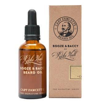 Captain Fawcett Ricki Hall Booze and Baccy Beard Oil 50ml